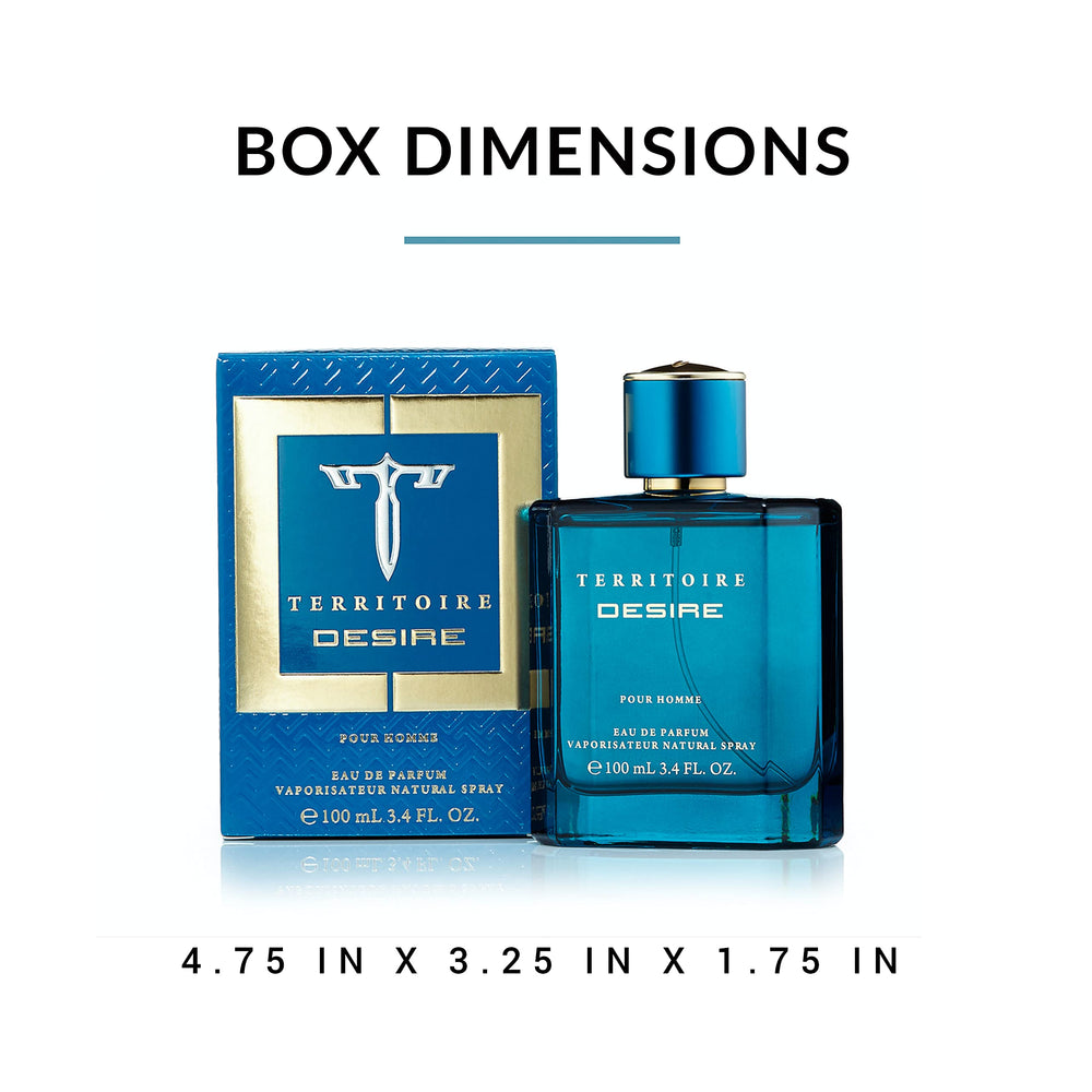 Territoire Desire, notas base: vainilla y vetiver crean un cierre memorable.