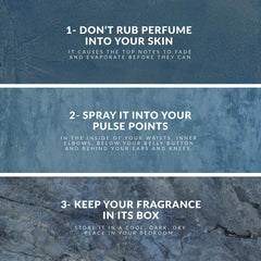 Territoire Eau de Parfum, corazón herbáceo con romero y salvia.