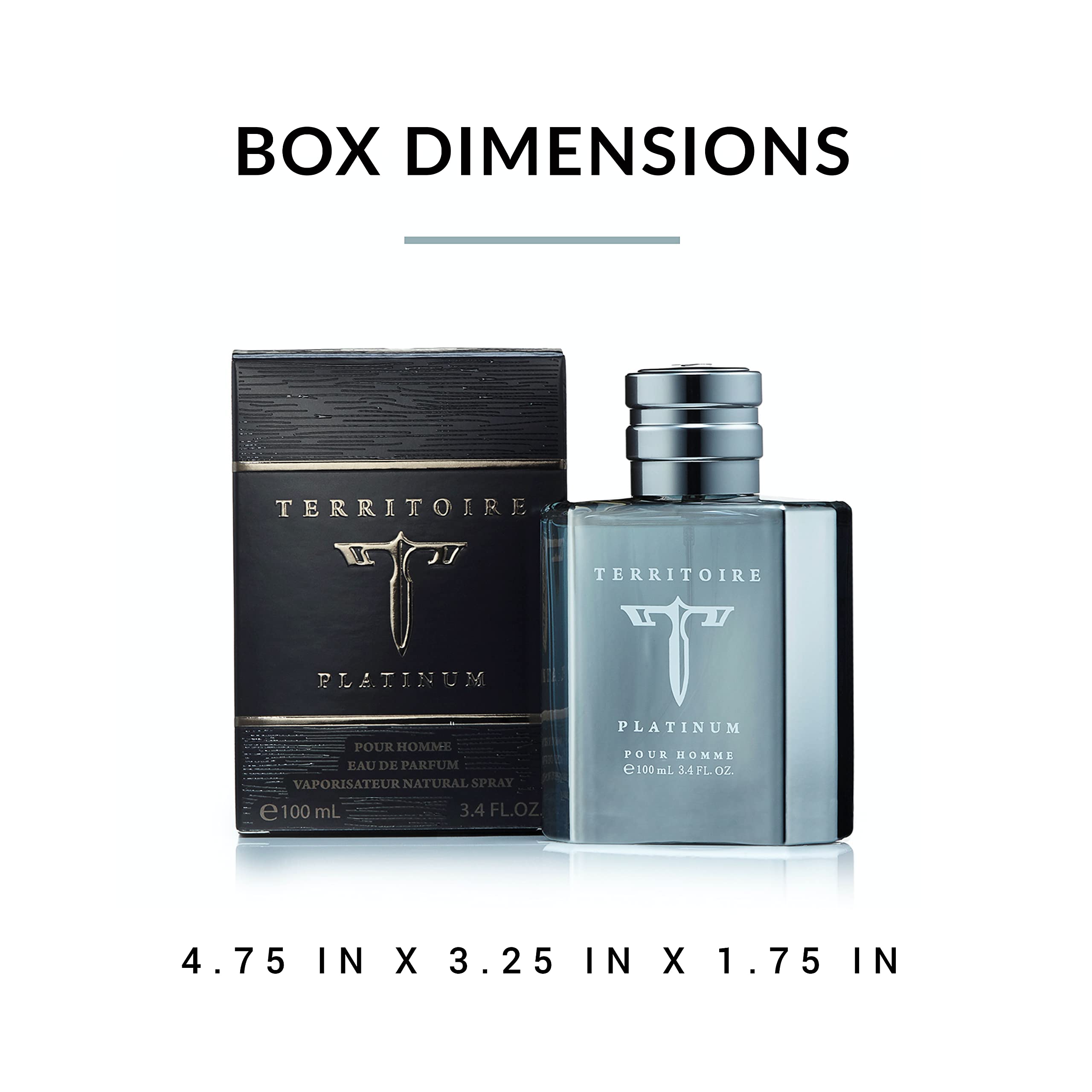 Territoire Platinum, diseño del envase que transmite lujo y sofisticación.