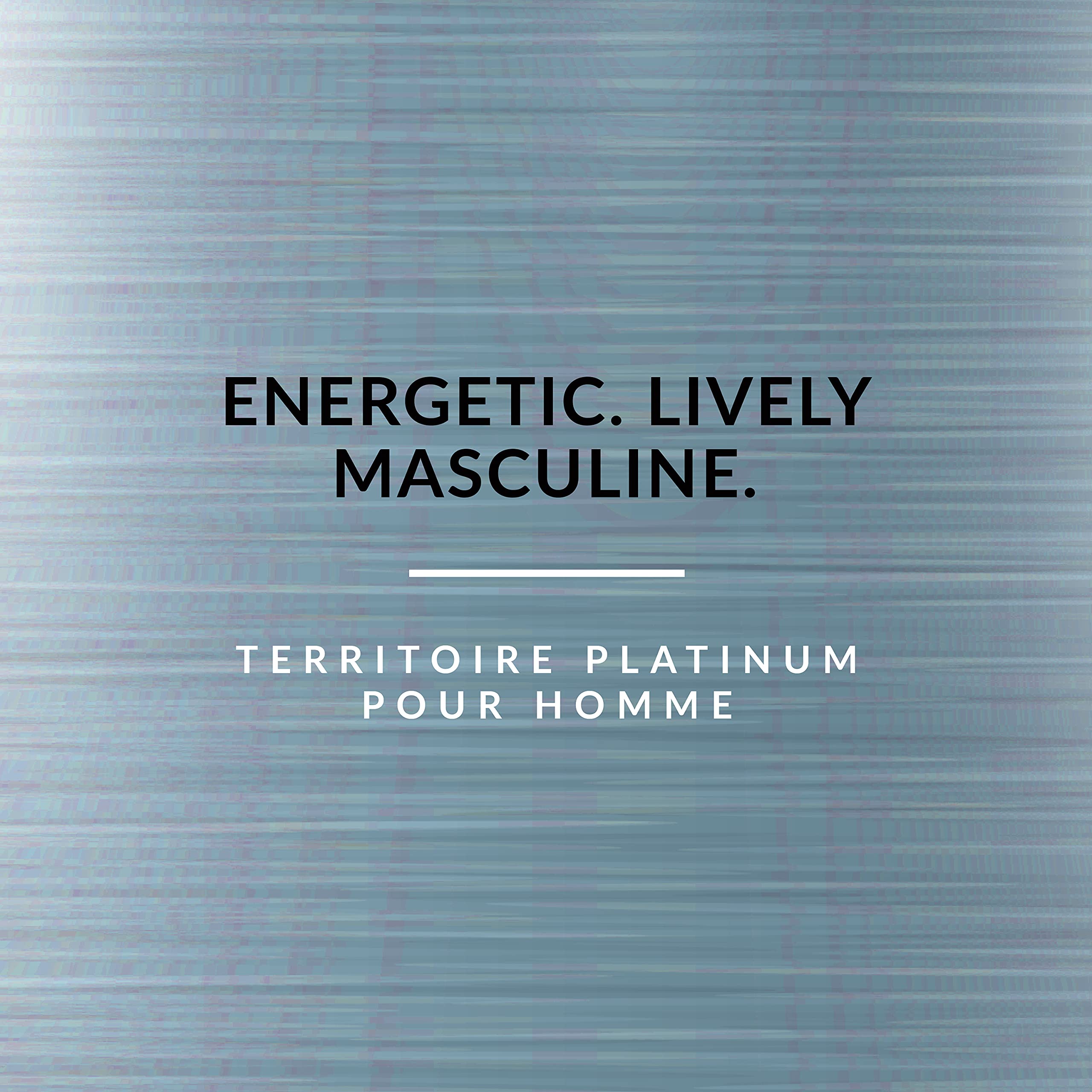 Territoire Platinum, notas de salida marinas y pomelo para una apertura fresca.