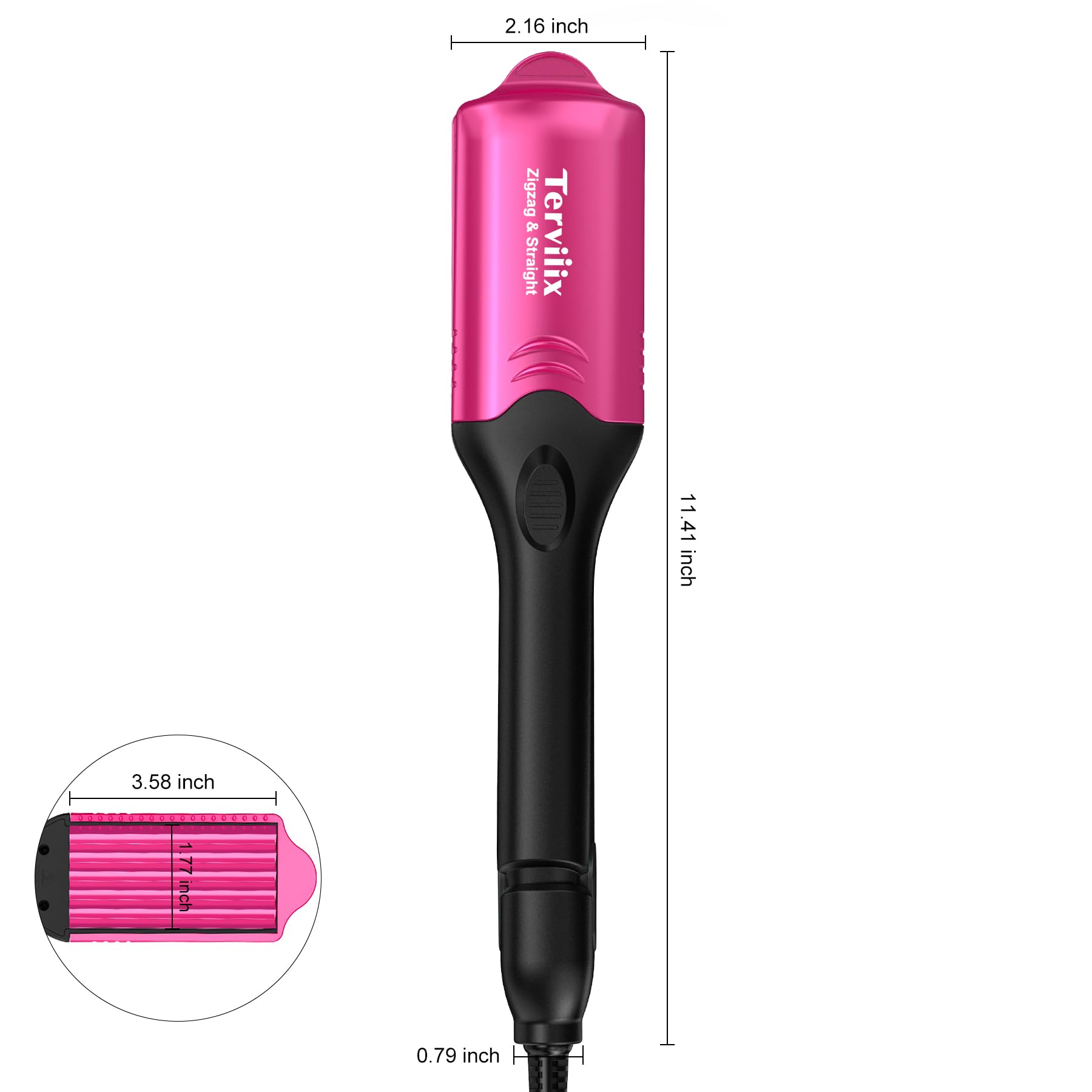 Terviiix voltaje mundial 100-240V para viajes.