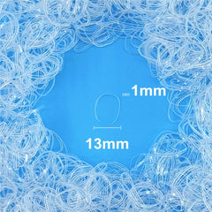 Tesvyns contenedor plástico para bandas de cabello mantiene orden y limpieza.