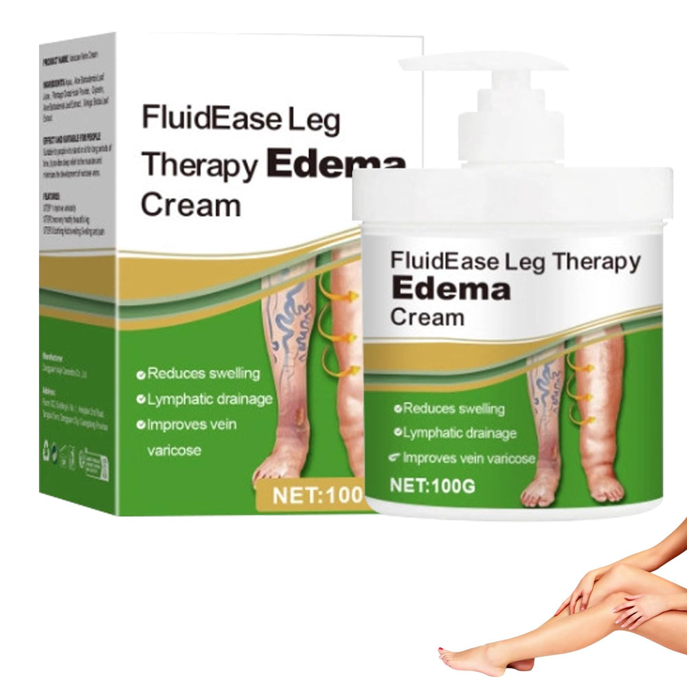 FluidEase de TFLAOH, crema para edema de piernas, alivio suave