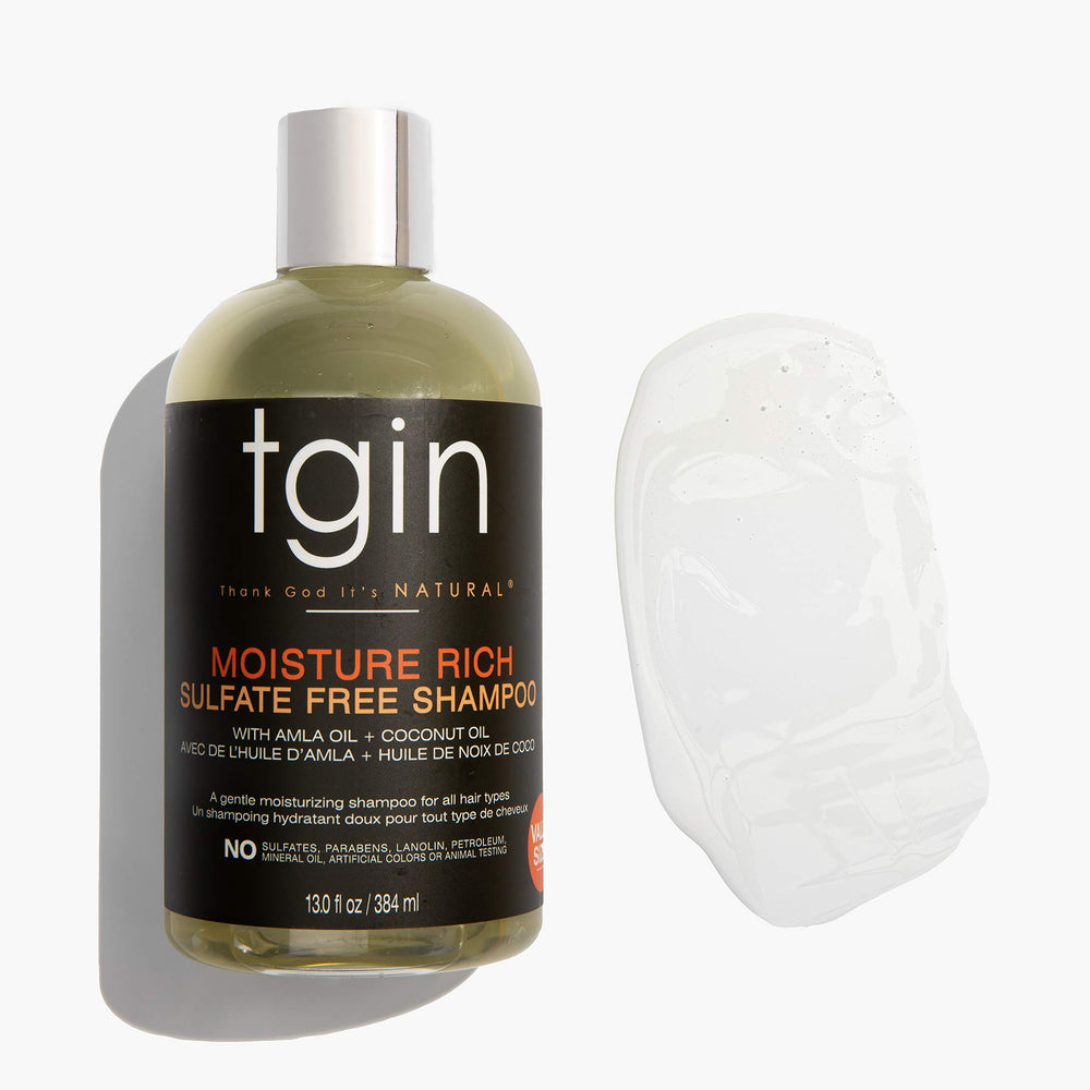 tgin textura cremosa shampoo: aplicación suave y cremosa