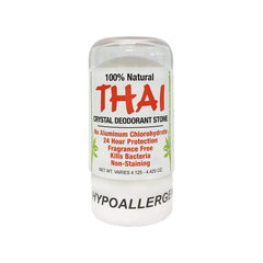 Thai Deodorant Stone: piedra cristal desodorante para controlar el olor diario sin aluminio.