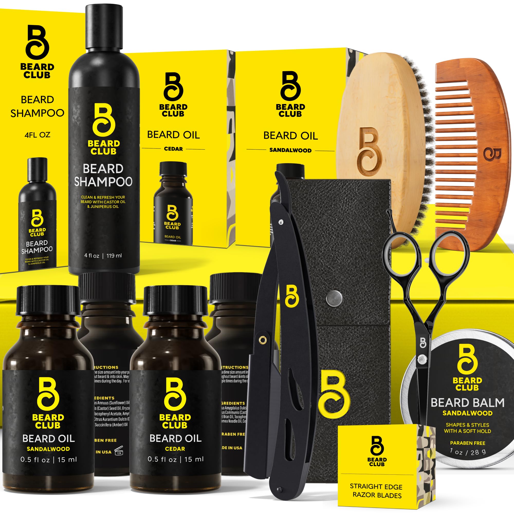 The Beard Club aceite cedro sándalo para suavizar y perfumar la barba.
