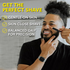 The Beard Club cepillo cerdas jabalí para distribuir aceites y suavizar la barba.