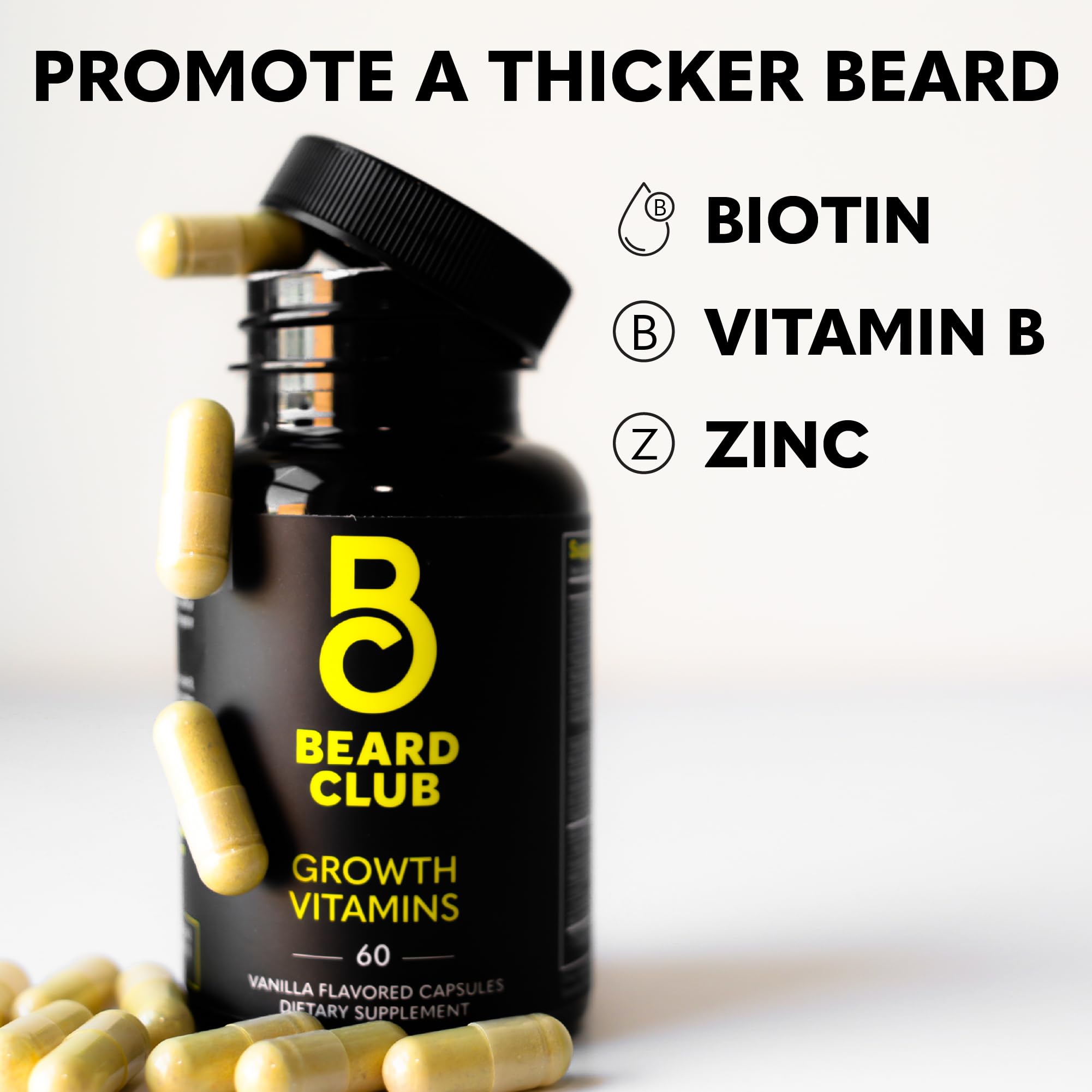 The Beard Club suavidad y elasticidad al tacto de la barba.