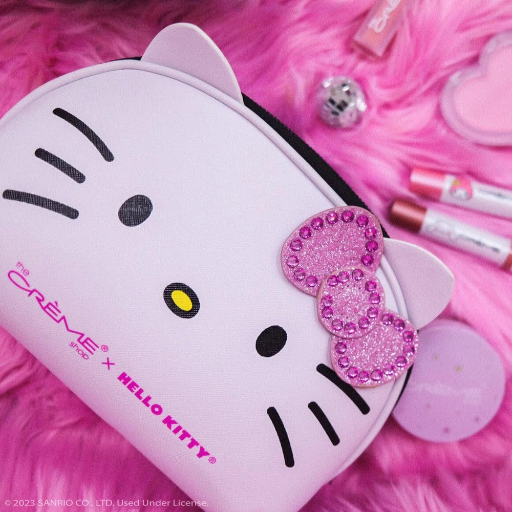 The Crème Shop Hello Kitty Pouch Y2K, edición limitada, regalo perfecto para fan de Hello Kitty.