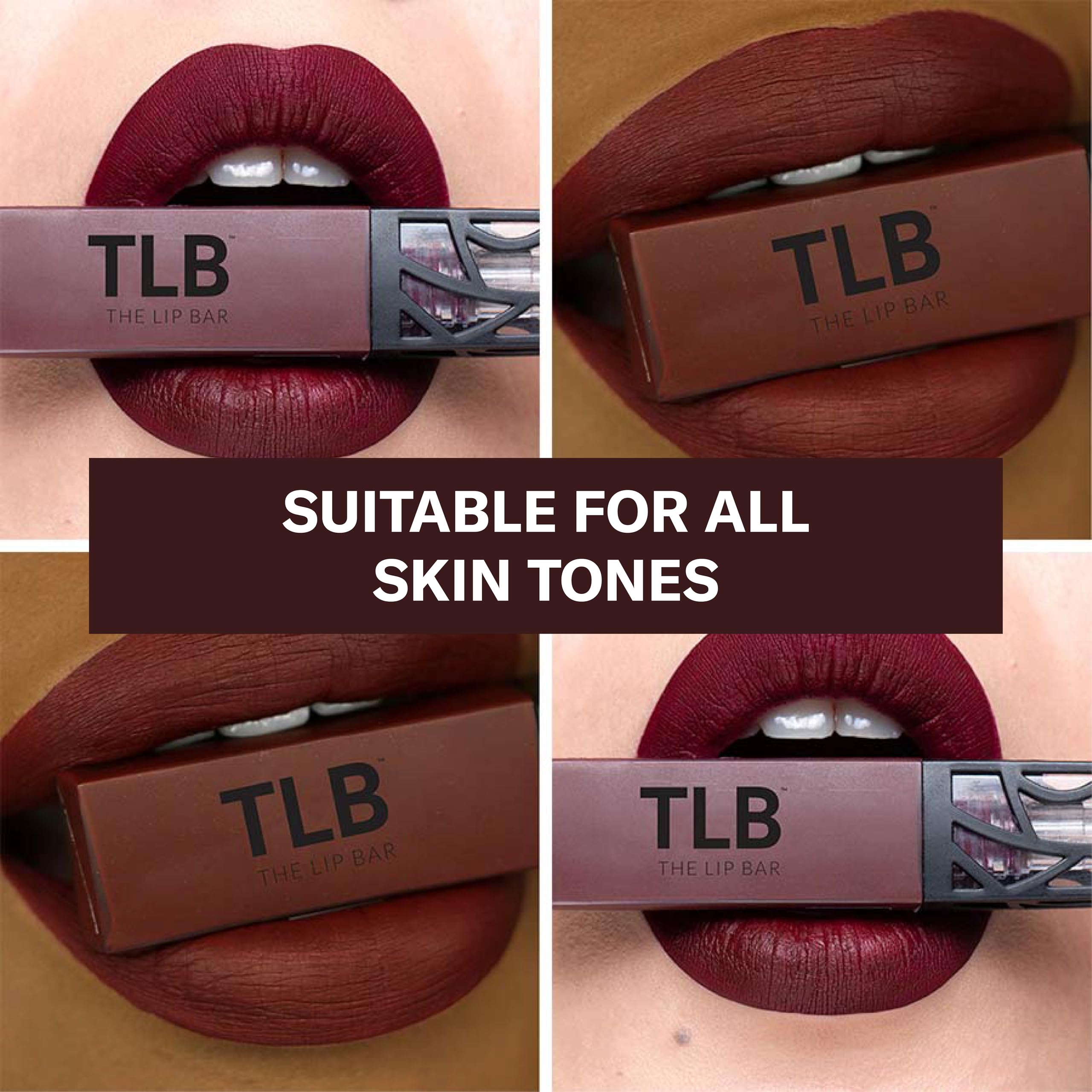 The Lip Bar Rebel: pigmentación alta para tono burdeos