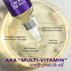 The Mane Choice Alpha Multi-Vitamin, textura ligera sin sensación grasa.