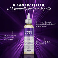 The Mane Choice Alpha Multi-Vitamin, mezcla de aceites naturales de romero y jojoba.
