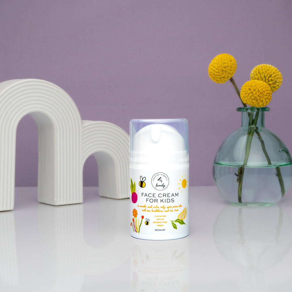 Uso diario con The Natural and Organic Family, libre de fragancia.