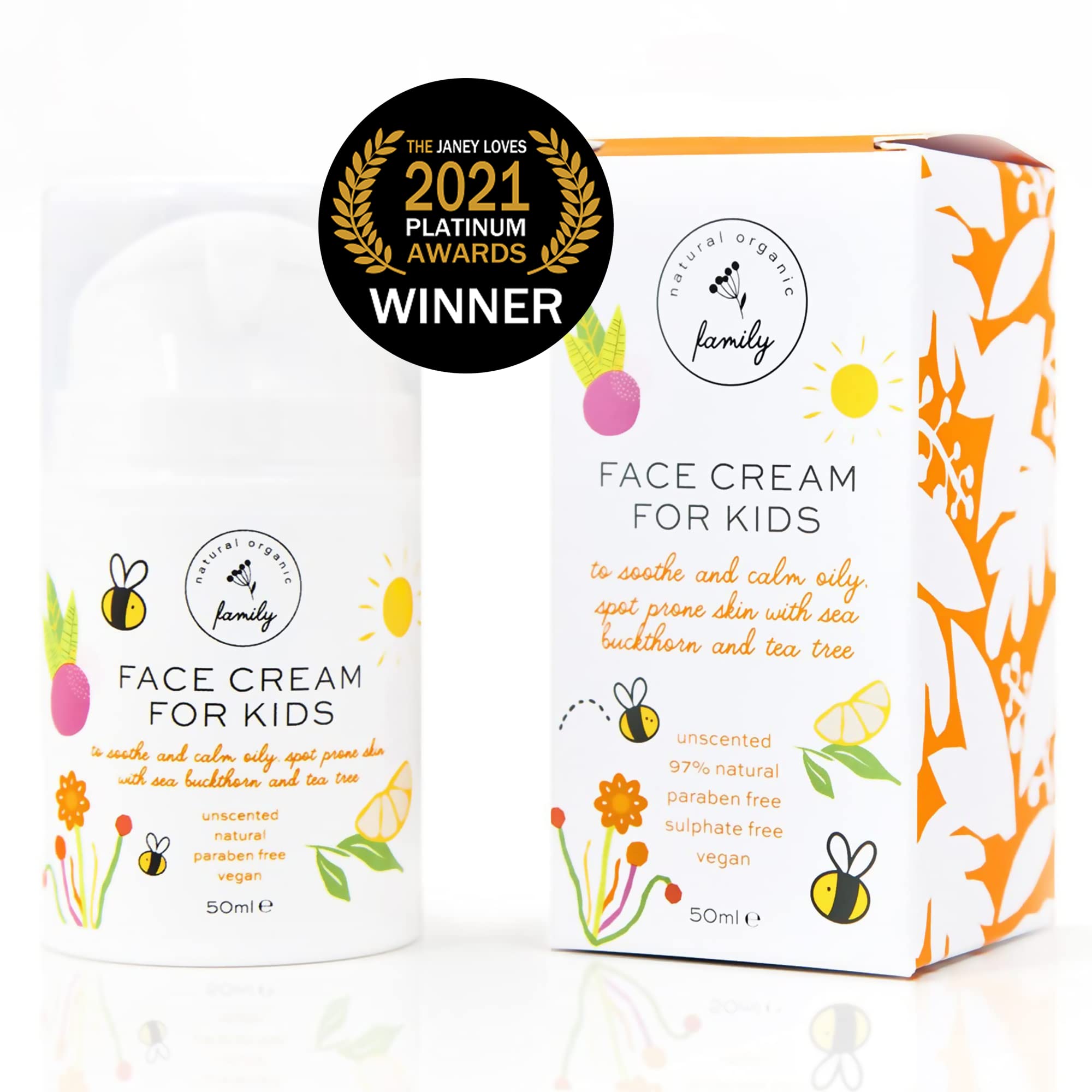 Cuidado suave para piel sensible con The Natural and Organic Family.