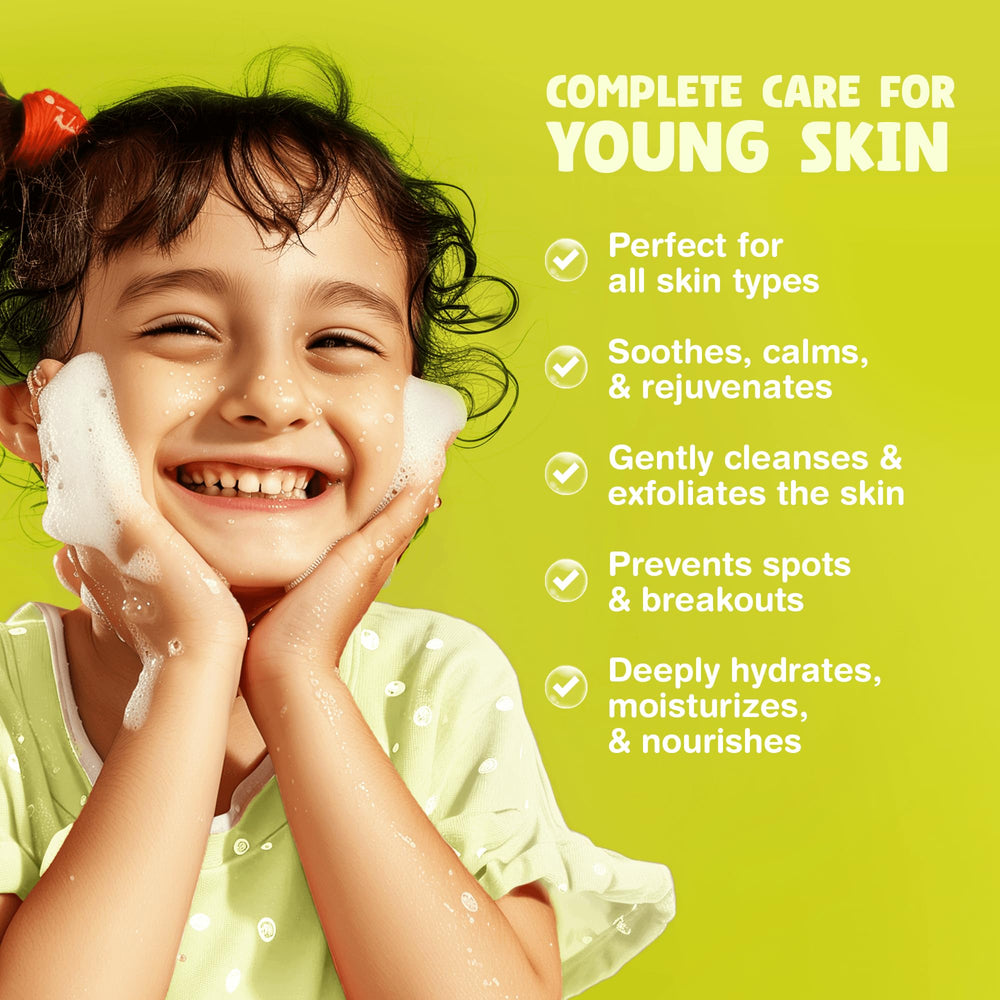 The Natural and Organic Family envase biodegradable y libre de crueldad.