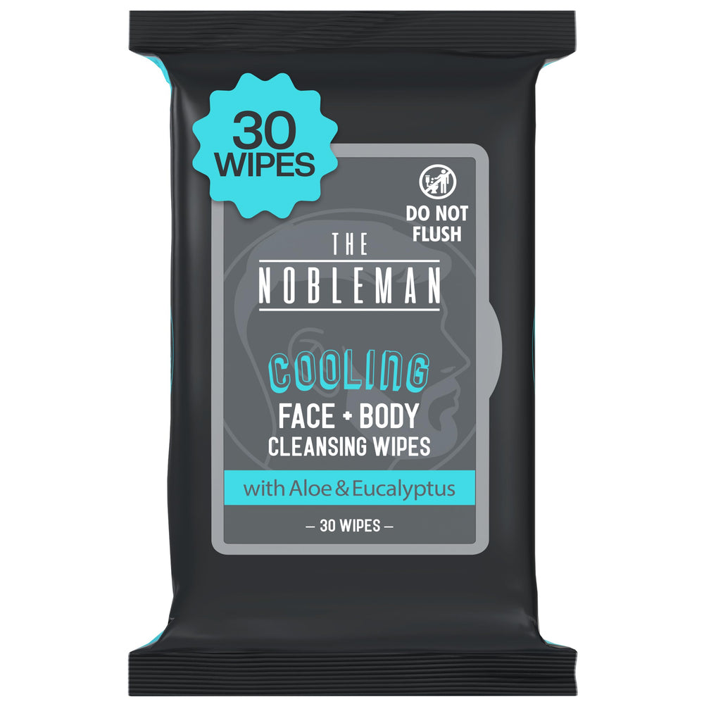 The Nobleman toallitas refrescantes con eucalipto para cara y cuerpo