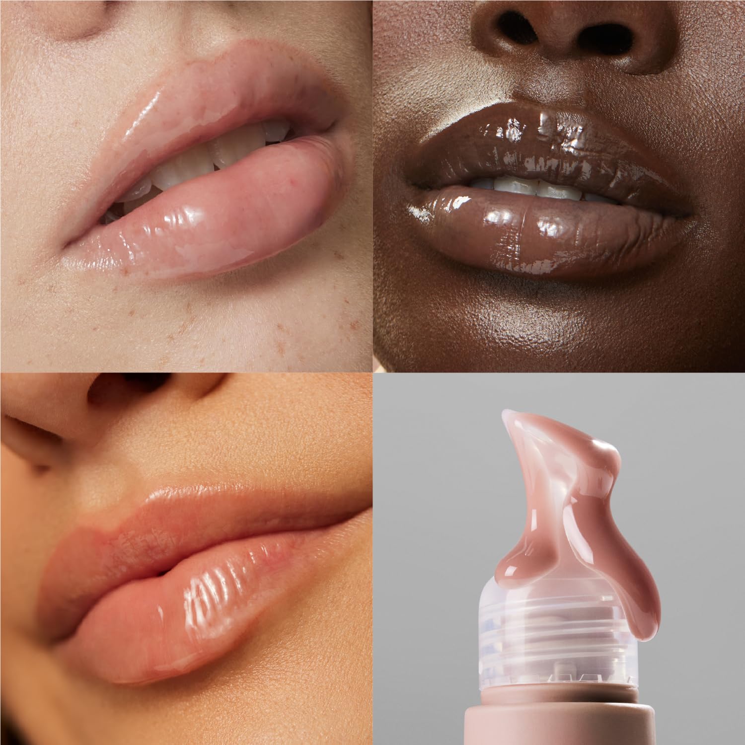 The Outset Lip Oasis: textura cremosa y brillo que perdura.