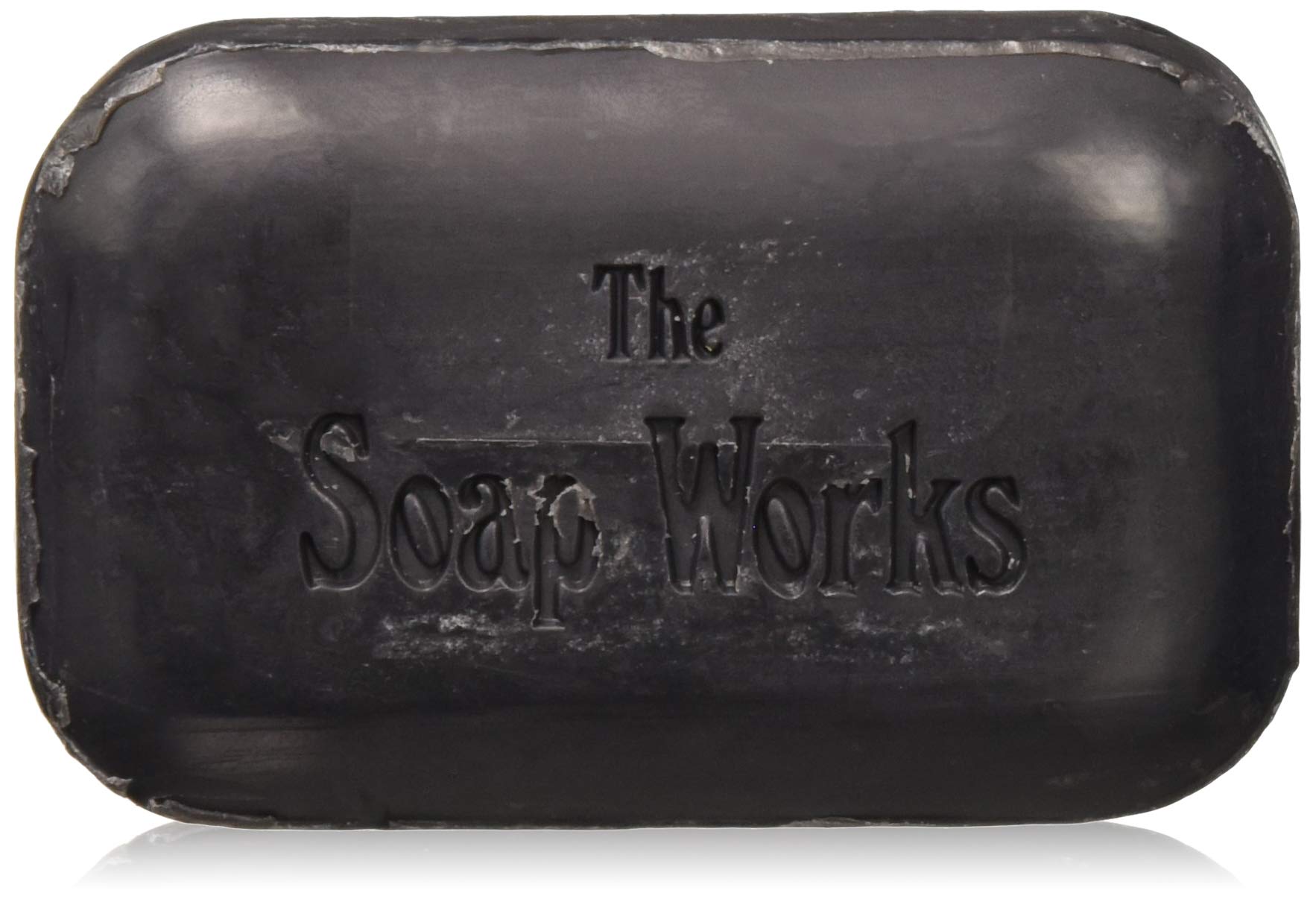 THE SOAP WORKS jabón barra alquitrán — empaque limpio para piel sensible.
