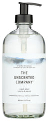 The Unscented Company jabón manos líquido 465ml, uso diario para limpieza suave.