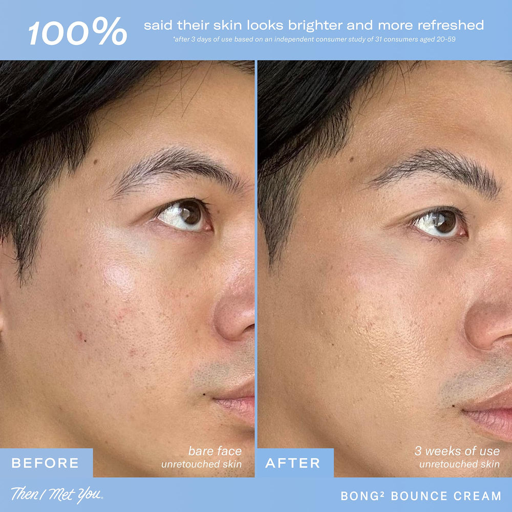 Hallabong Vitamina C en Bong² Bounce Cream aporta luminosidad suave