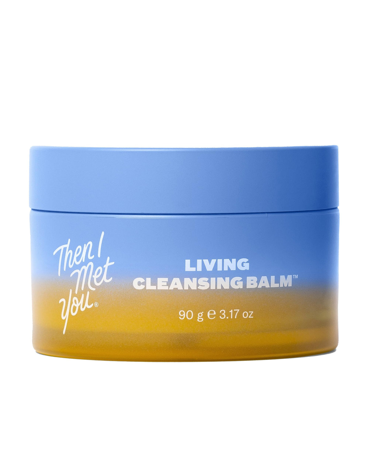 Then I Met You Living Cleansing Balm, textura-sorbet, desmaquilla sin residuo y prepara la piel.