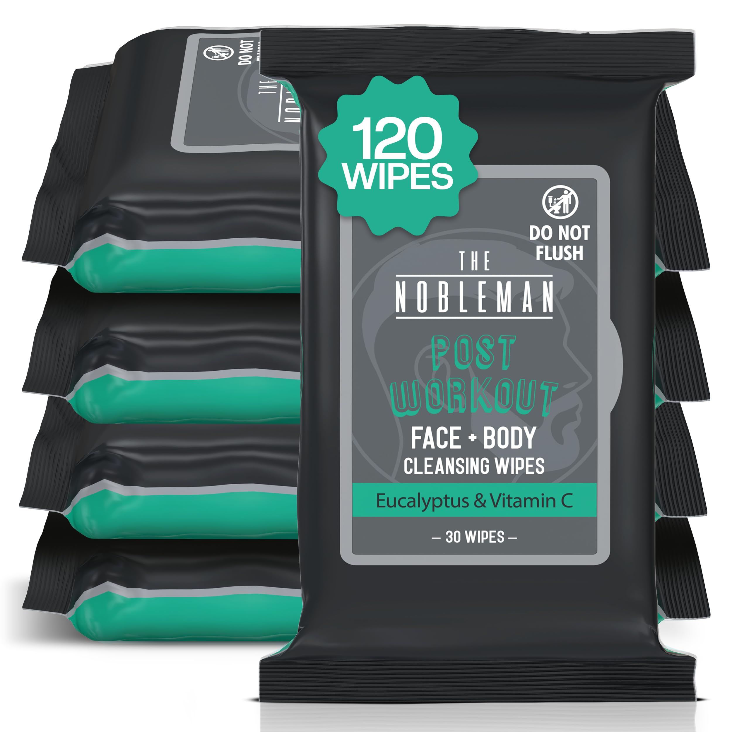 The Nobleman wipes post-workout kit shown for quick, full-body cleanse