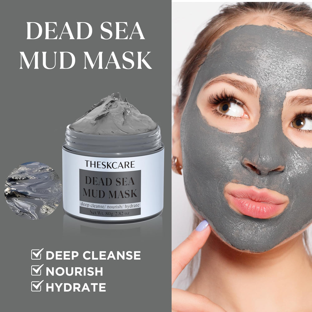 THESKCARE conjunto de 3 mascarillas para poreos, control de grasa y brillo.