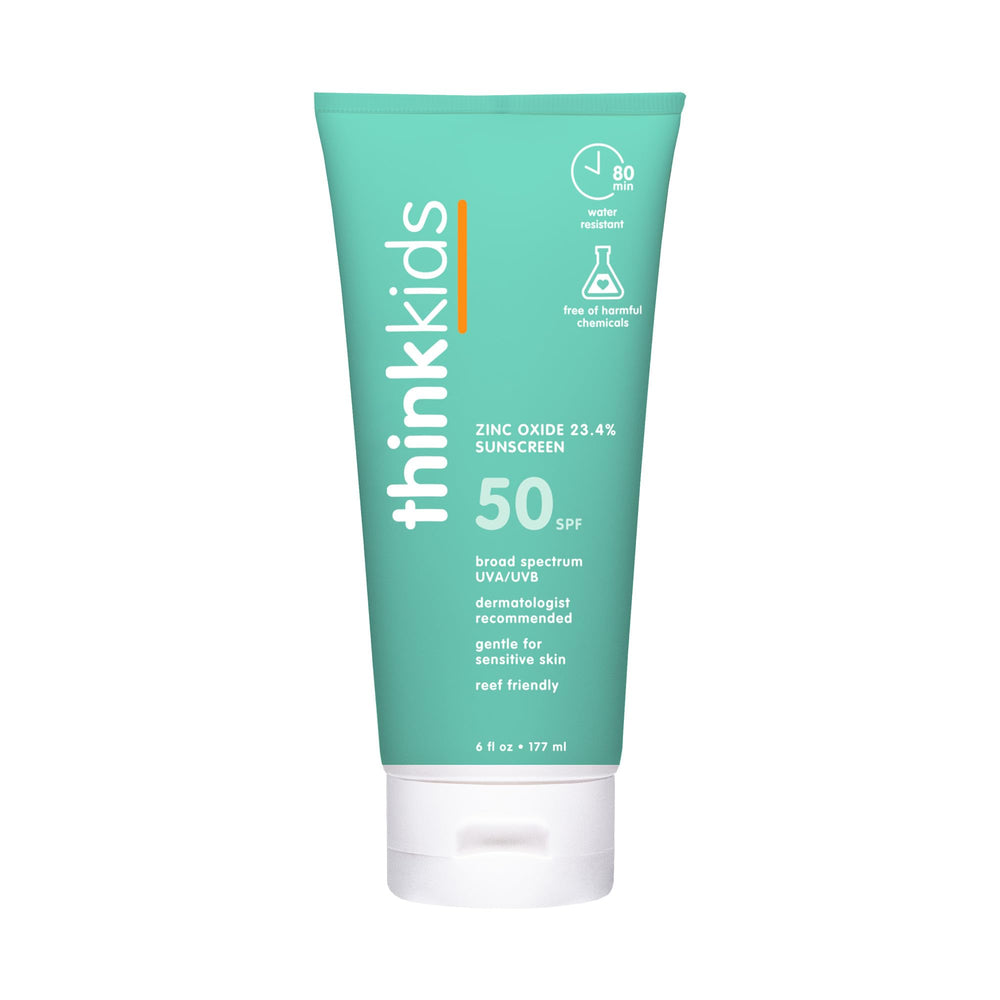Thinkkids protector mineral para niños, empaque práctico para uso diario