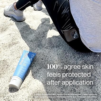 THINKSPORT SPF50 Plus: dos frascos prácticos para mochila