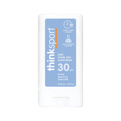 Thinksport Stick protección solar rápida para rostro y cuerpo.