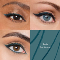 Delineador Thrive Infinity con punta difuminadora para looks definidores.