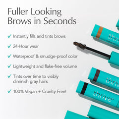 Thrive Causemetics Instant Brow Fix define cejas con acabado natural.