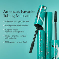Thrive Causemetics Liquid Lash Extensions Mascara — longueur accrue sans paquets.
