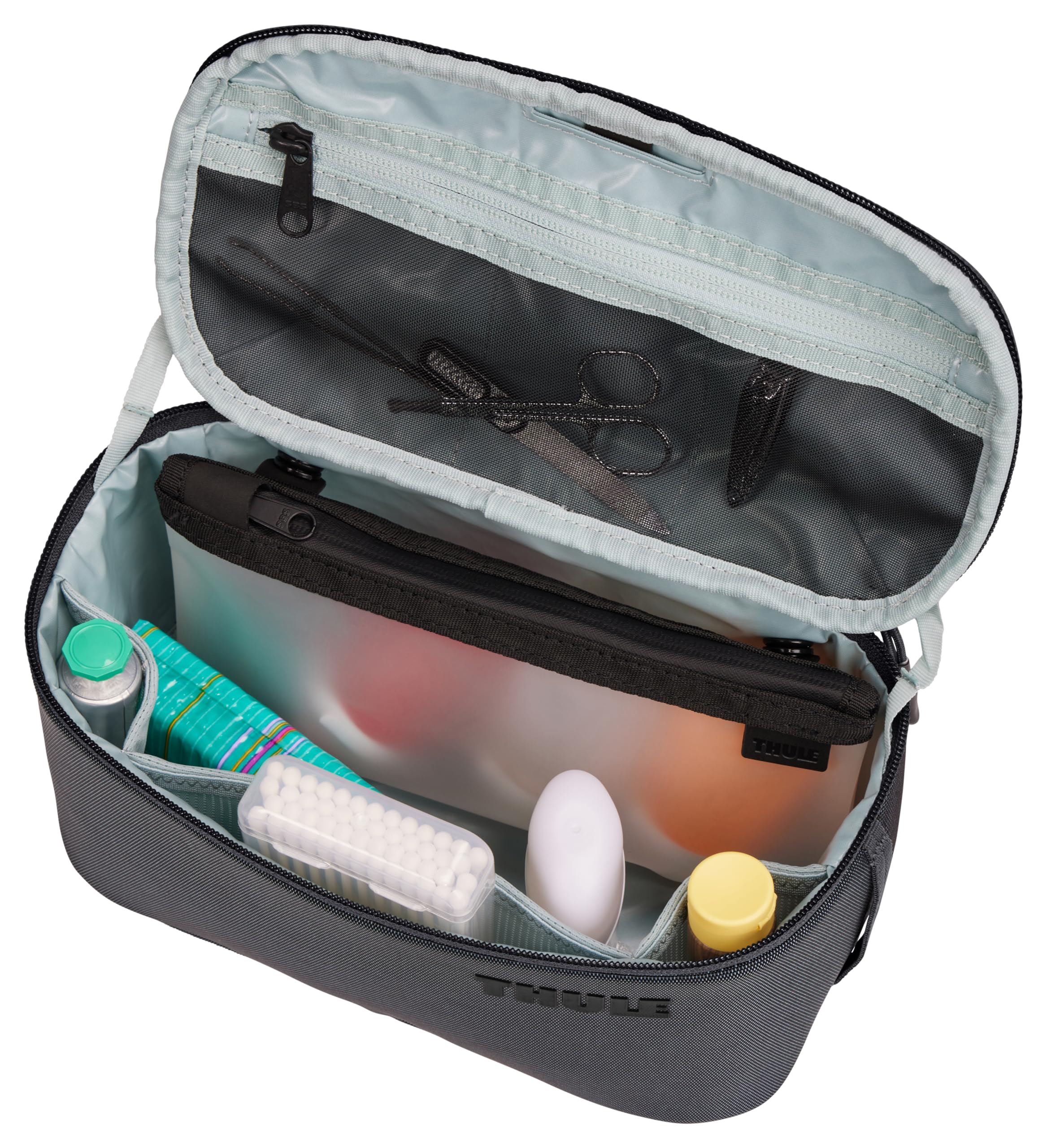 Bolsa Thule Subterra 2 con correa de colgar integrada.