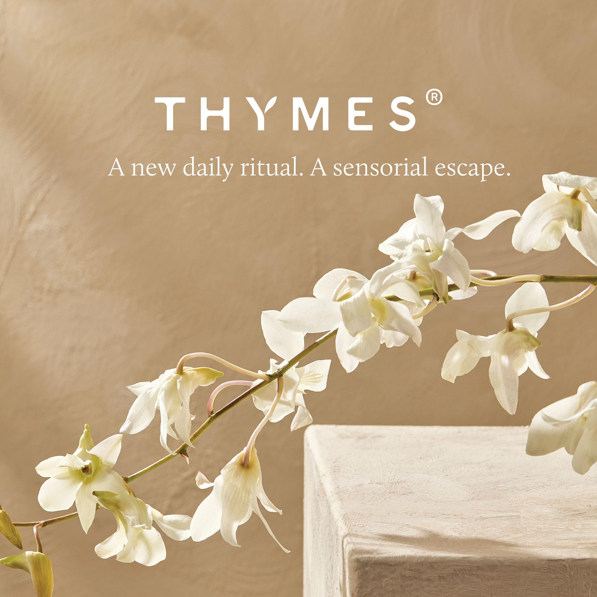 Envase sostenible de Thymes para cuidado de la piel y del planeta.