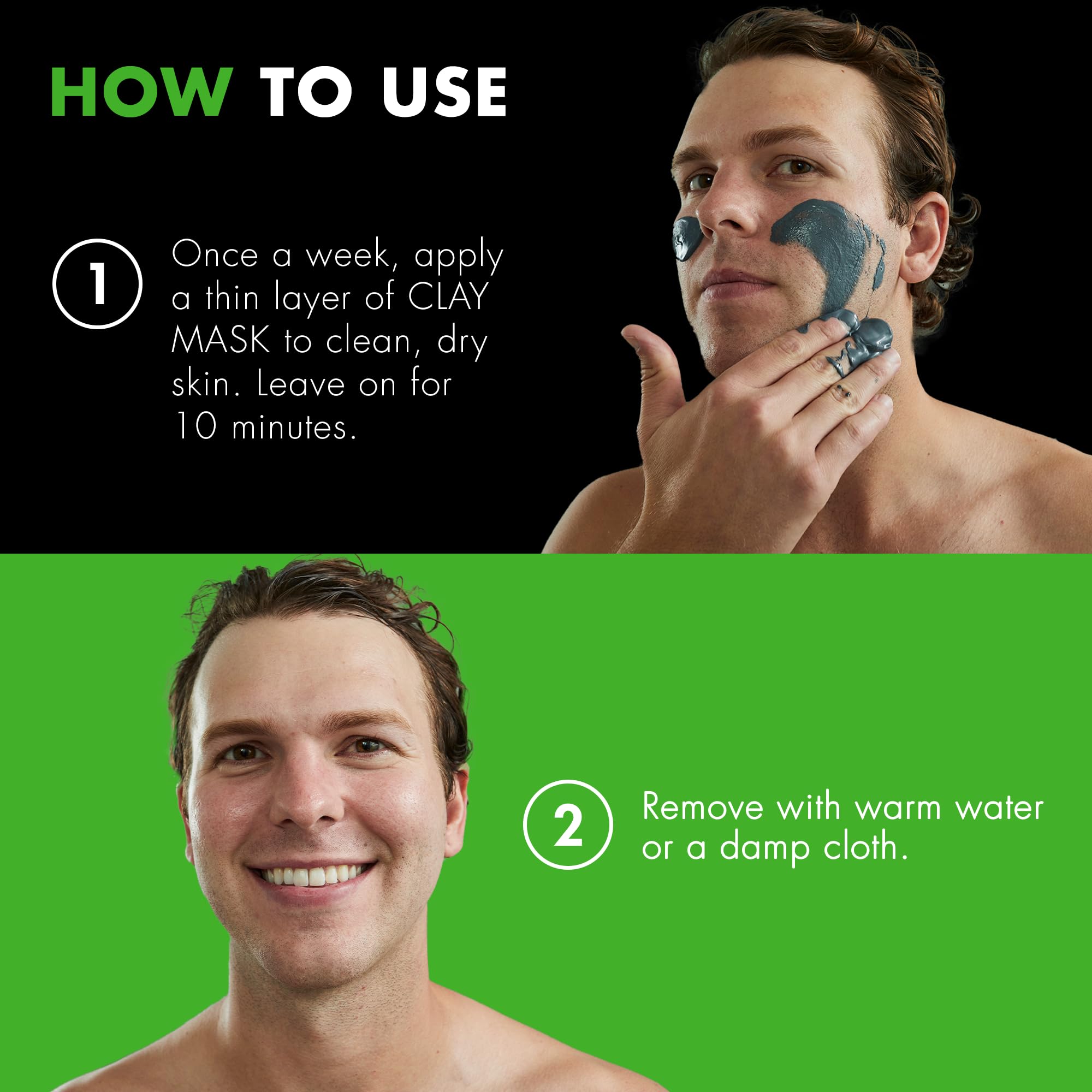 Tiege Hanley aloe calma irritación y deja sensación refrescante.