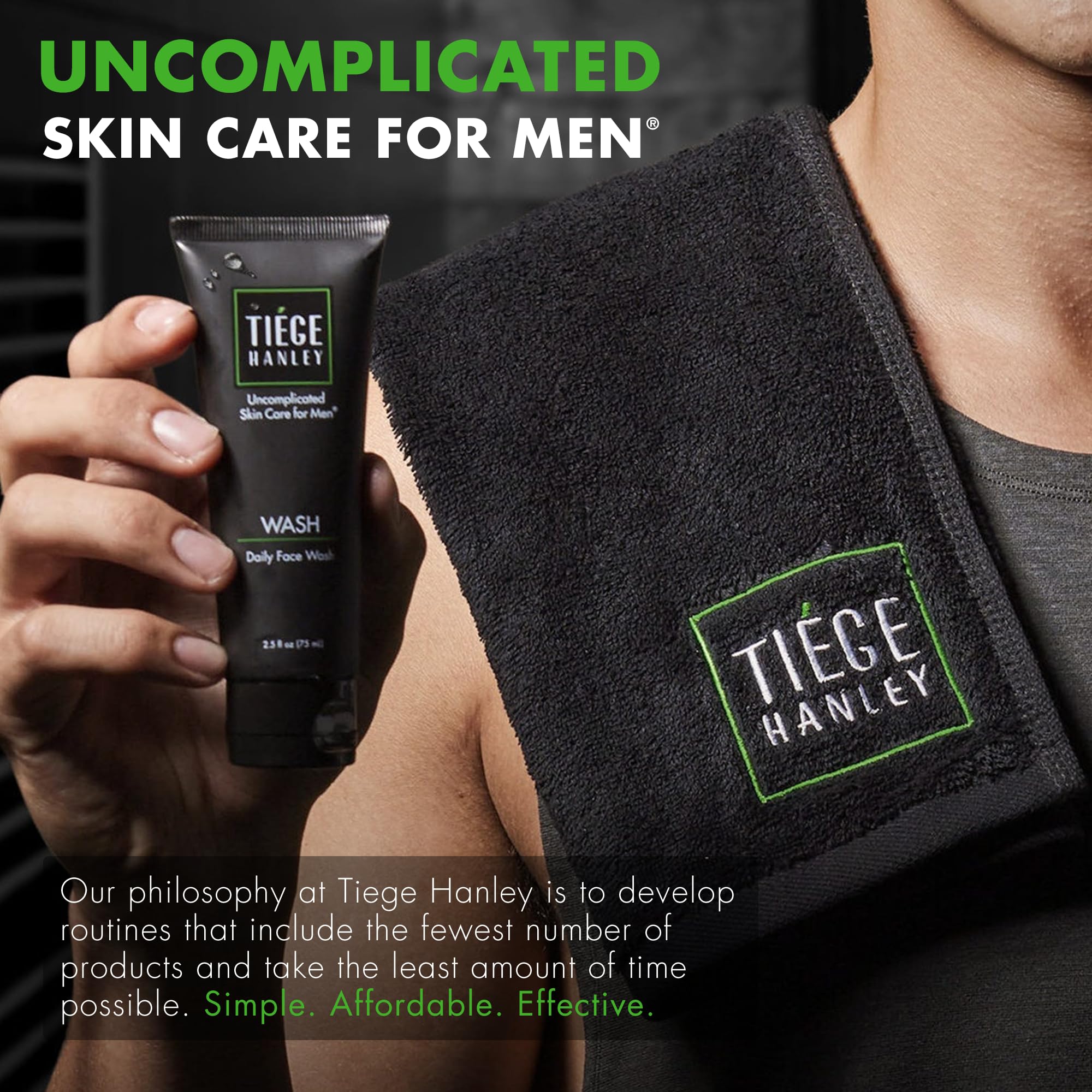 Tiege Hanley AM emballage soigné pour homme moderne