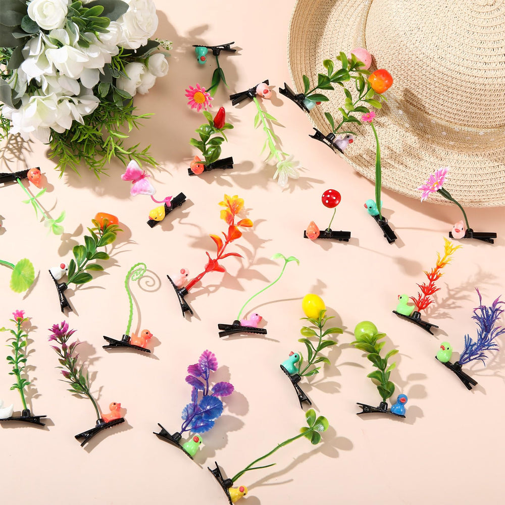 Clip multicolor de Tigeen, accesorio divertido para días especiales.