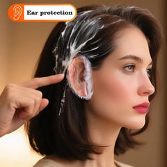 Capa de oreja transparente de Tihzheoy para coloración capilar y seguro.