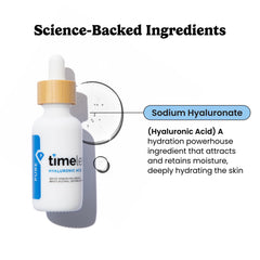 Timeless Skin Care Sérum: etiqueta sin fragancia para piel sensible