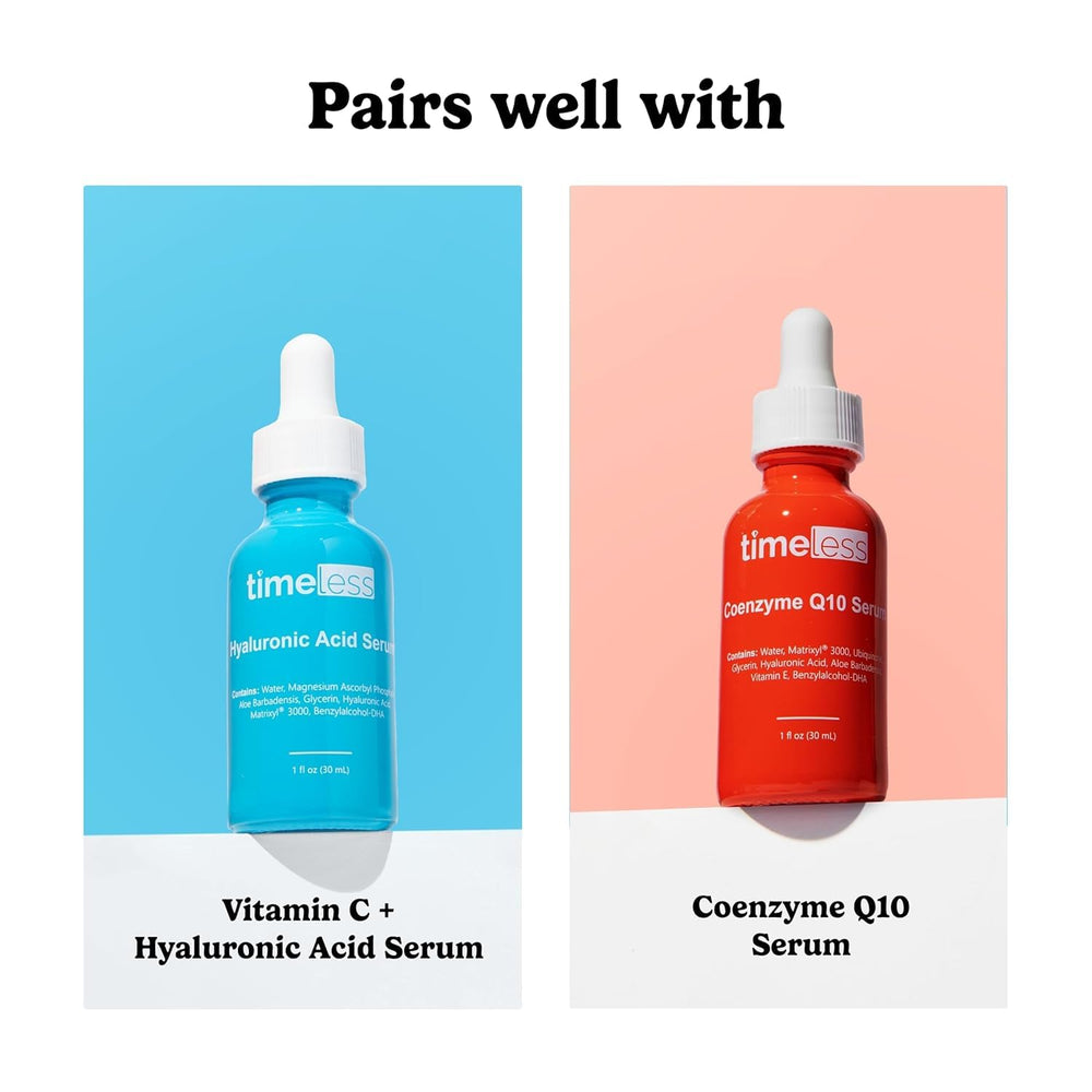 Timeless Skin Care Squalane cuidado para piel seca y suavidad.