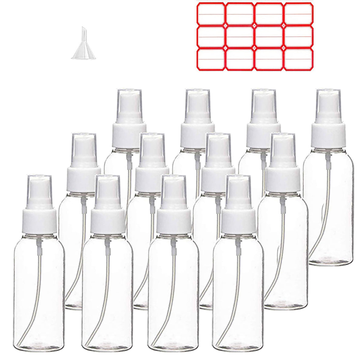 La atomizadora TINFO de 120 ml, transparente, ideal para viajes y recargas
