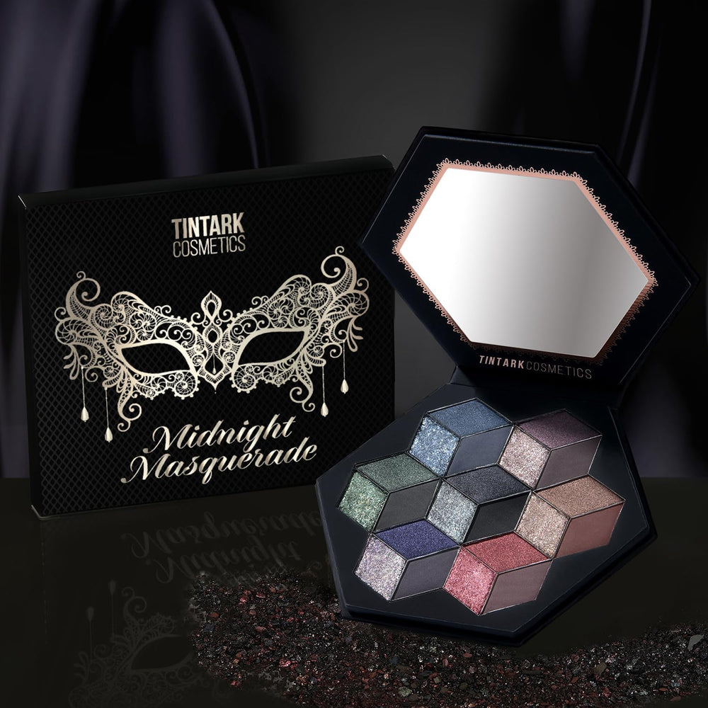Diseño compacto con recubrimiento elegante para viajar con facilidad, Tintark Midnight Masquerade