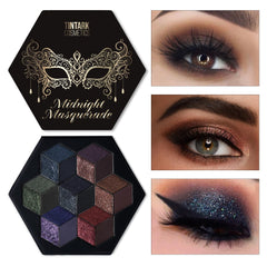 Sombra negra mate de Tintark Midnight Masquerade para looks sofisticados y duraderos