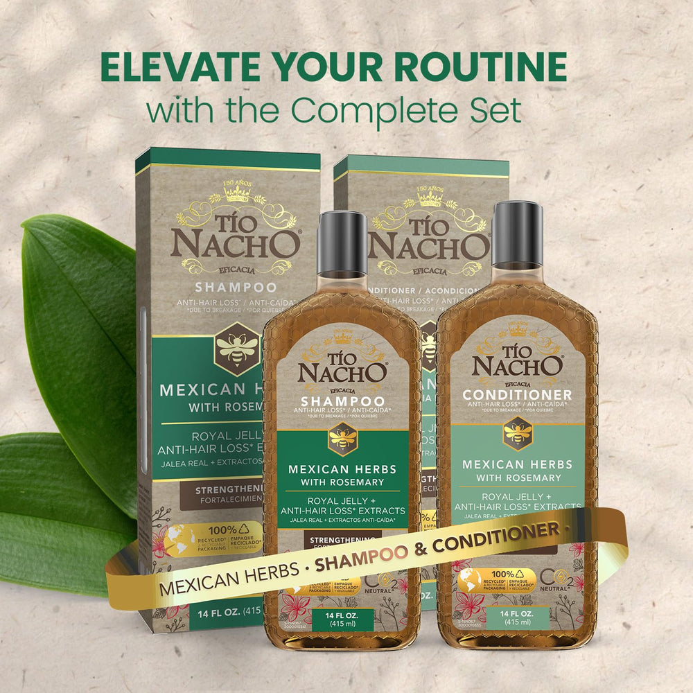 Tío Nacho Champú pack 3: ahorro práctico para familia.