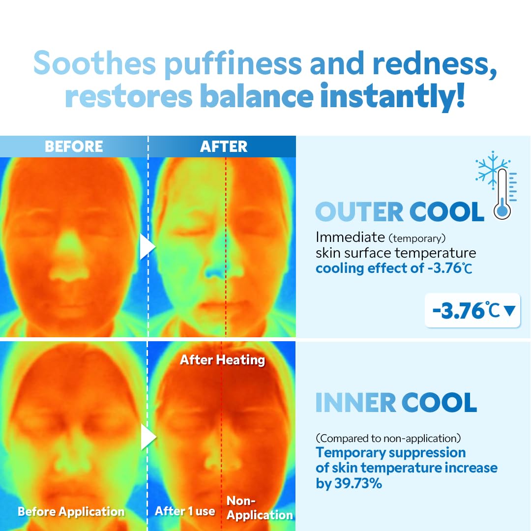 TIRTIR Ice-Cooling Toner Pad calms skin and reduces puffiness for busy mornings