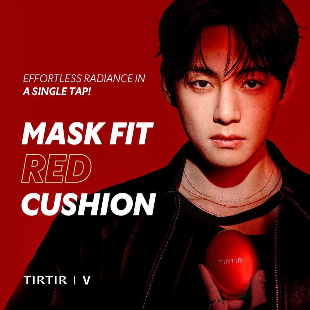 TIRTIR Mask Fit Red Cushion offre couverture moyenne à forte et fini léger.