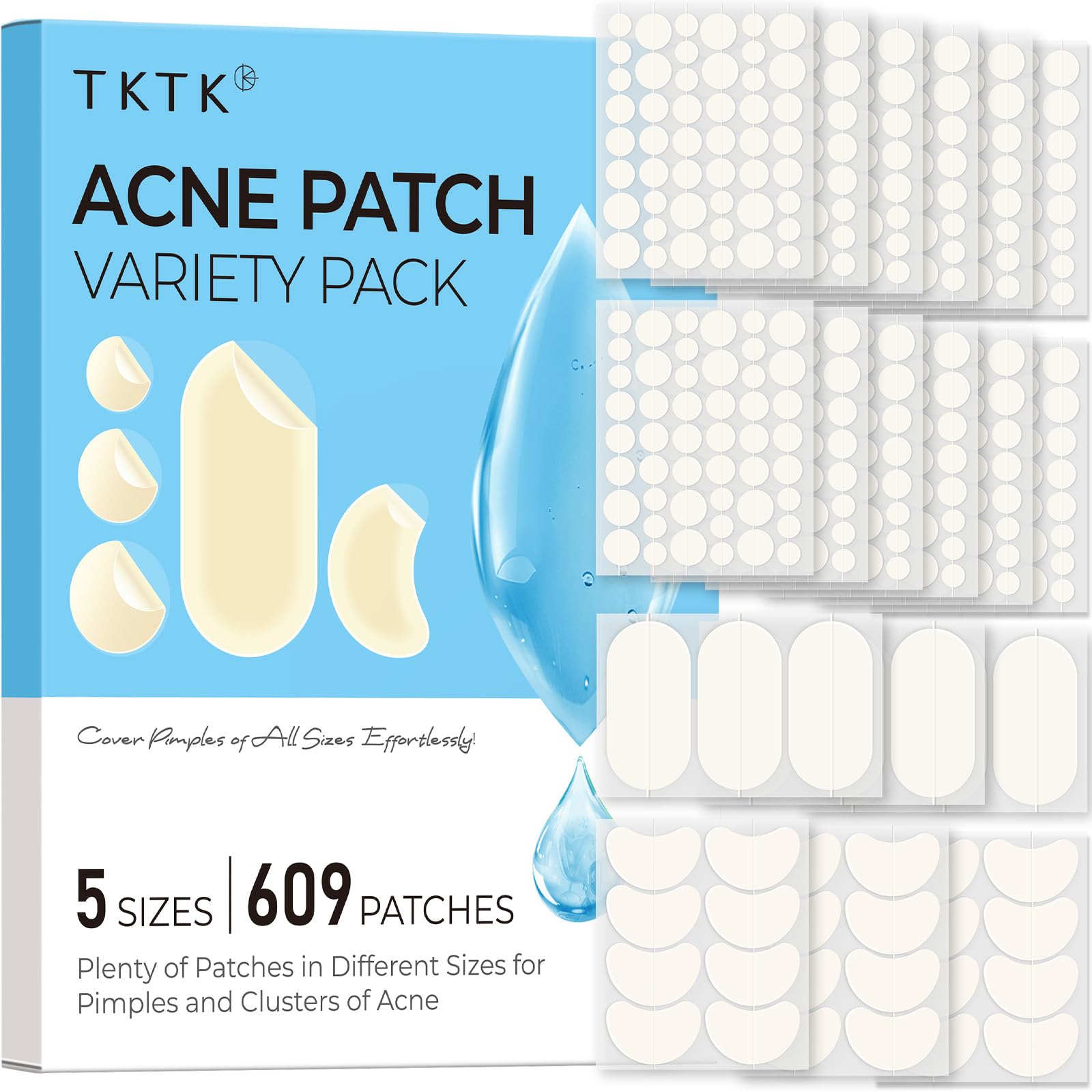 TKTK 609 packaging view highlighting bulk value for frequent breakouts.