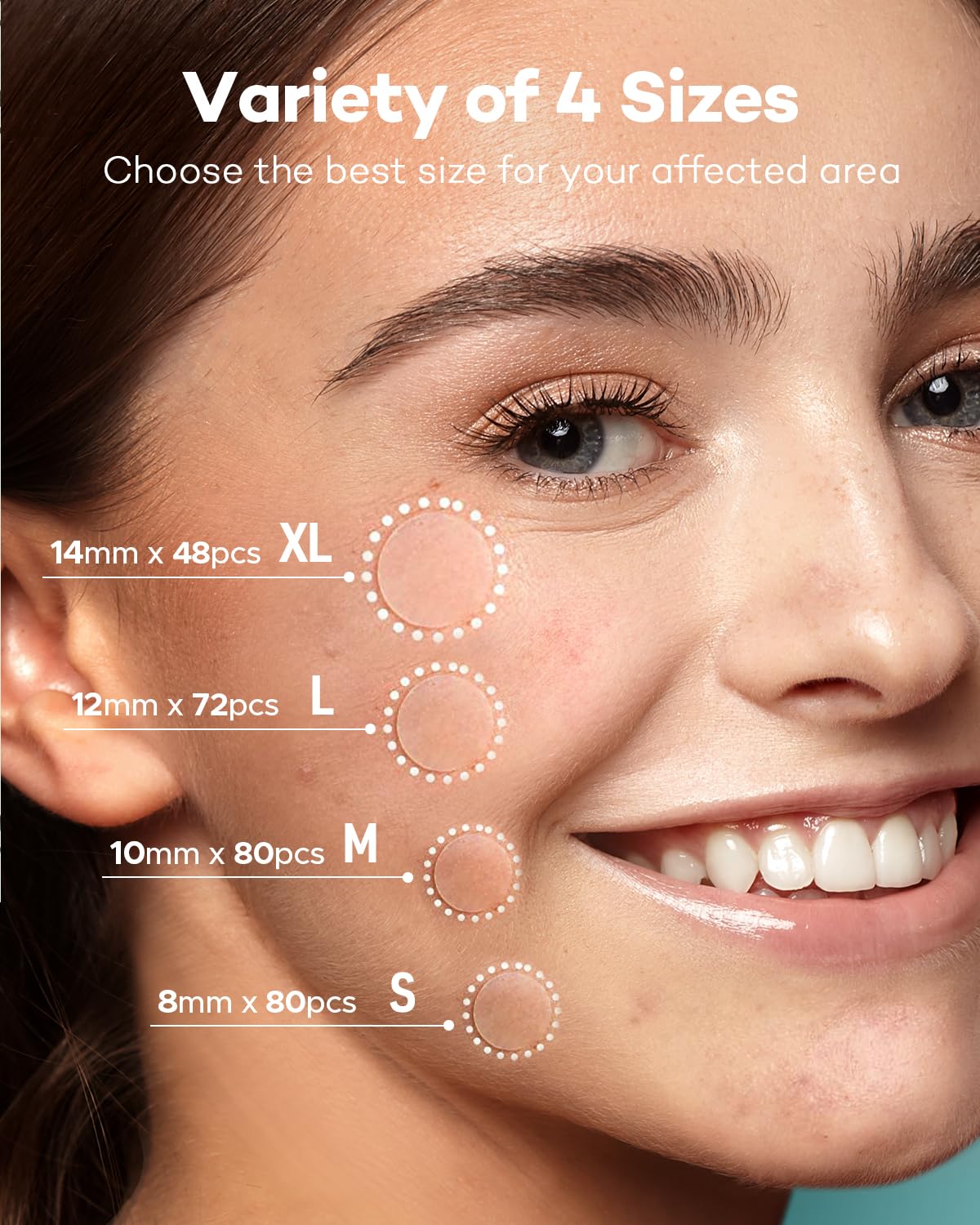 TKTK Pimple Patch demonstrates strong hydrocolloid adhesion for secure wear.