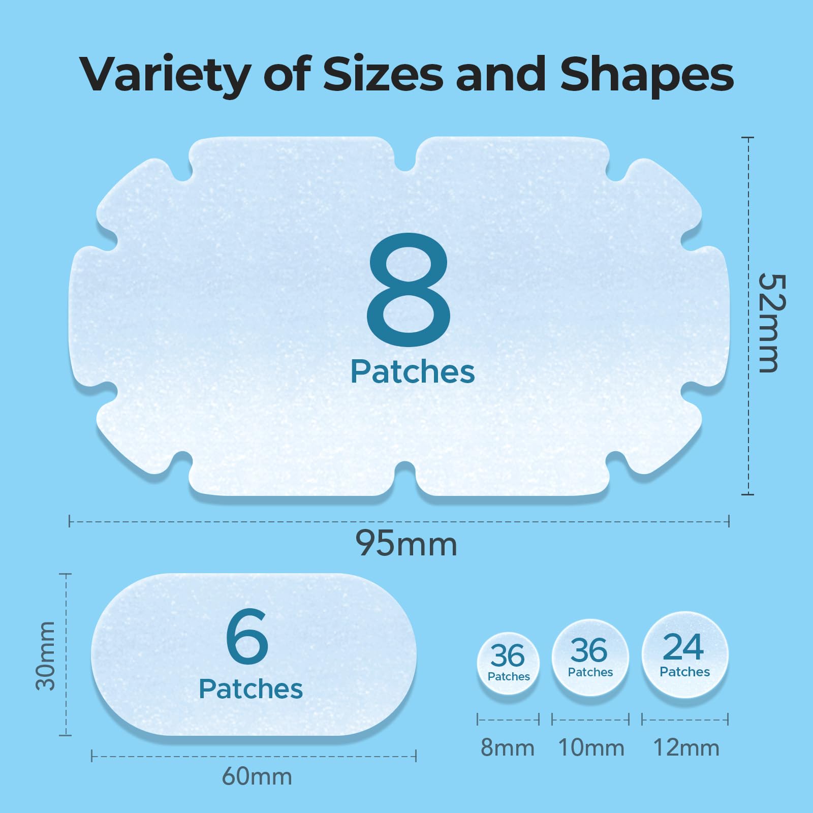 TKTK hydrocolloid bandage is odorless, safe, and suitable for all skin types.